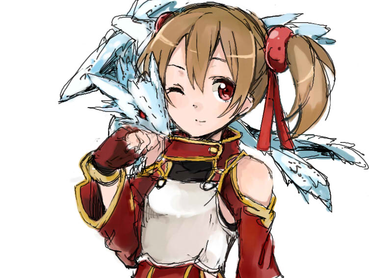 silica and pina (sword art online) drawn by kirisawa_saki