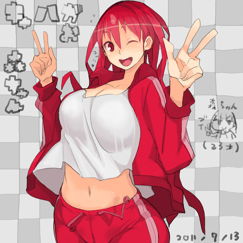 mori hikiko (original) drawn by takayama_toshinori