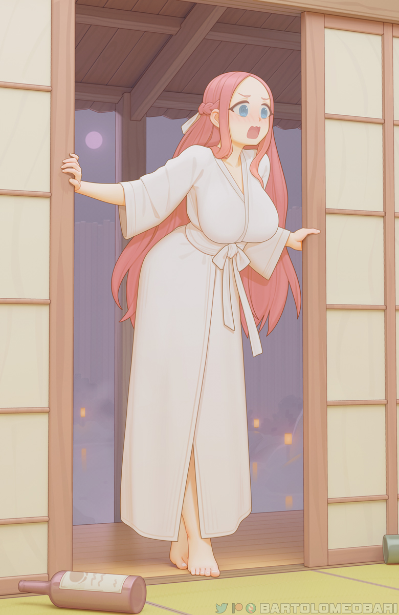 tsuruse riko (houkago no goumon shoujo) drawn by bartolomeobari