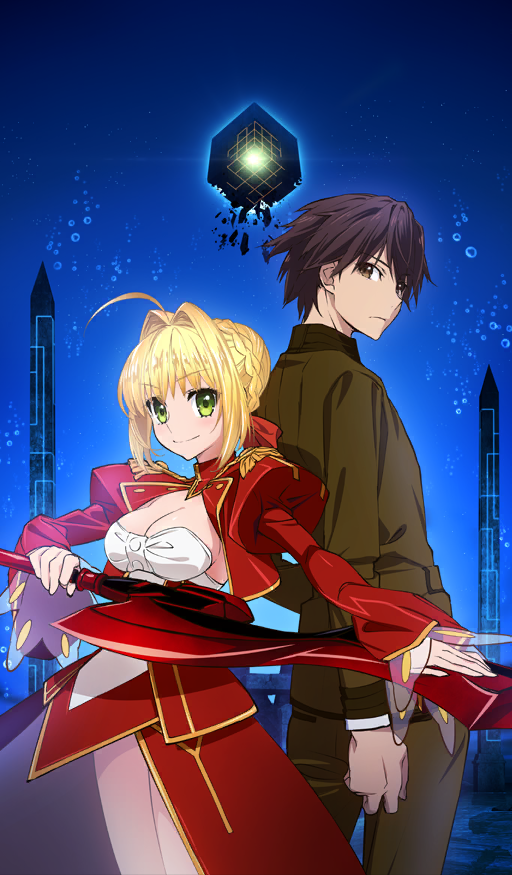 nero claudius and kishinami hakuno (fate and 3 more) drawn by takiyama_masaaki and yamamura_hiroki