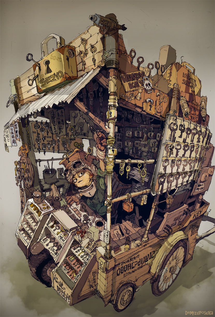 original drawn by demizu_posuka