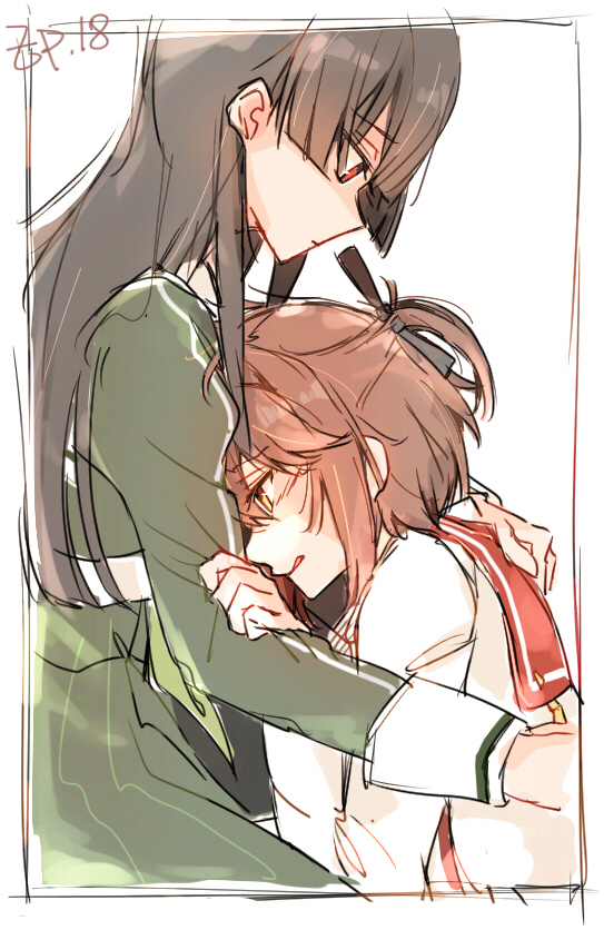 etou kanami and juujou hiyori (toji no miko) drawn by lionet0806