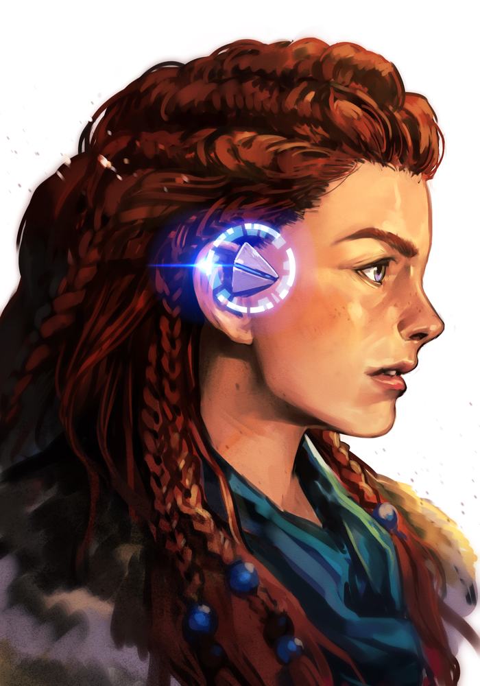 aloy (horizon and 1 more) drawn by hungry_clicker