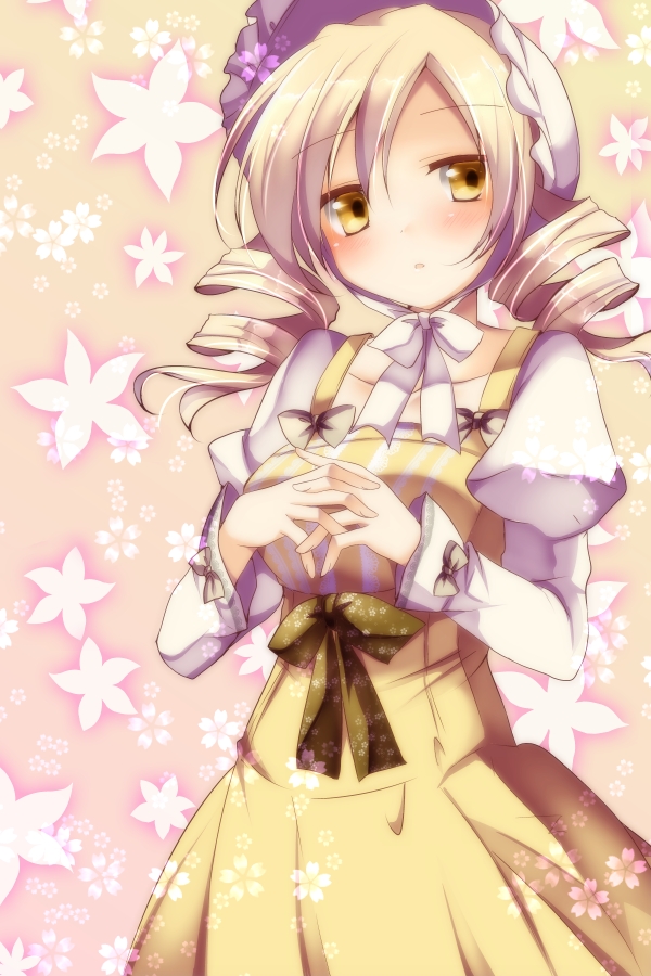 tomoe mami and candeloro (mahou shoujo madoka magica) drawn by sakura_romu