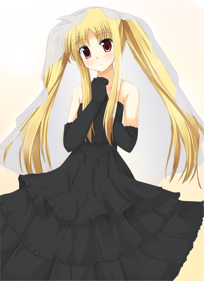 fate testarossa (lyrical nanoha and 1 more) drawn by odayan