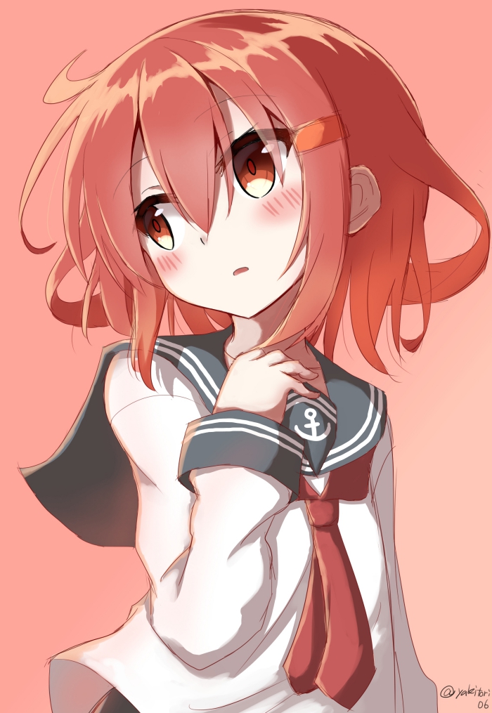 ikazuchi (kantai collection) drawn by yakitori_(yakitori06)