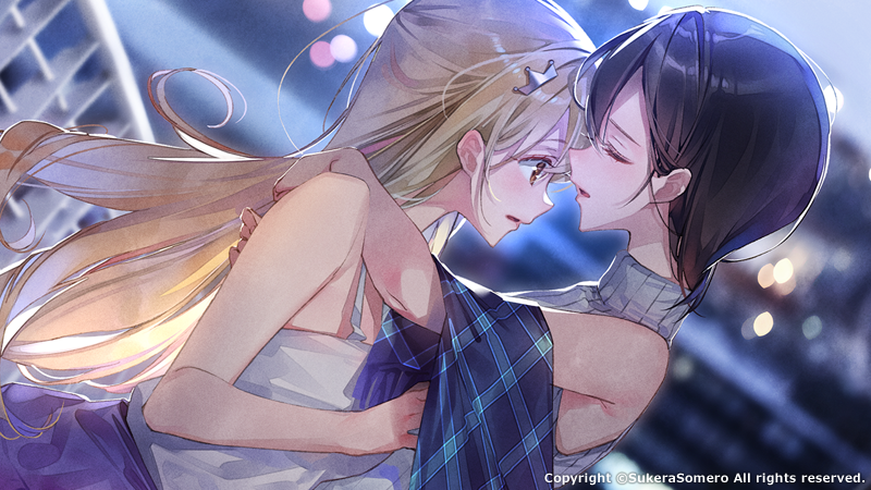 hayahoshi akuru and furutachi ren (oshi no love yori koi no love) drawn by dsmile