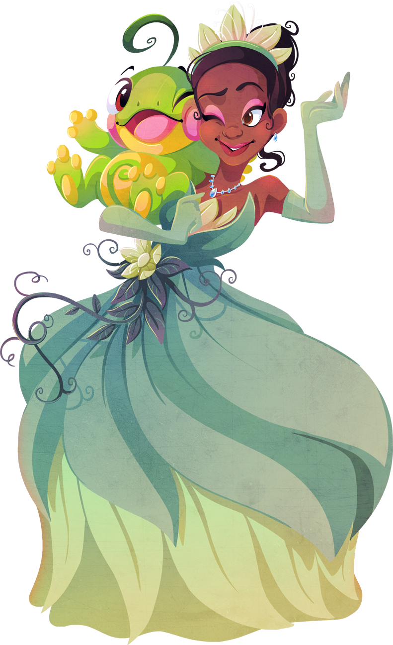 politoed and tiana (pokemon and 1 more) drawn by kuitsuku