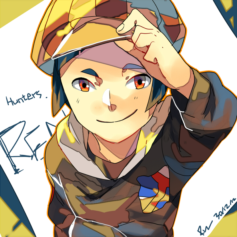 tobari ren (digimon and 1 more) drawn by reach_(rrrui)