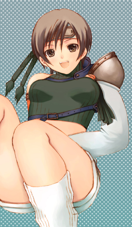 yuffie kisaragi (final fantasy and 1 more) drawn by seiru_(prairie)