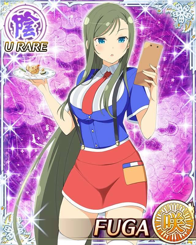 fuga (senran kagura and 1 more) drawn by yaegashi_nan