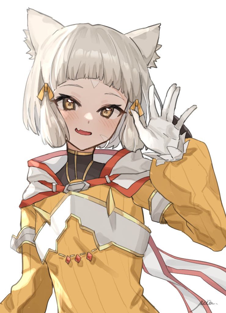 nia (xenoblade chronicles and 1 more) drawn by mia_cbx