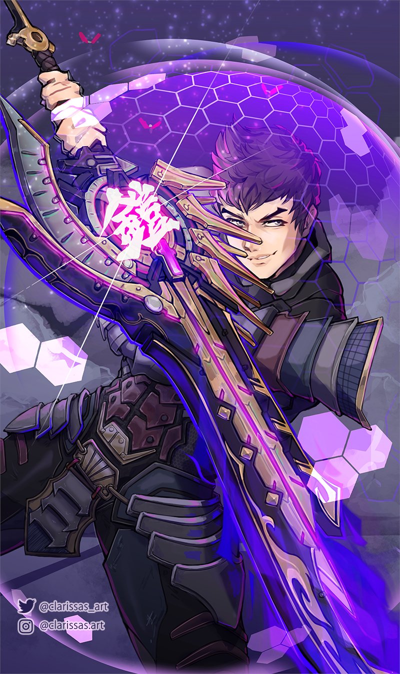 malos (xenoblade chronicles and 1 more) drawn by clarissas_art