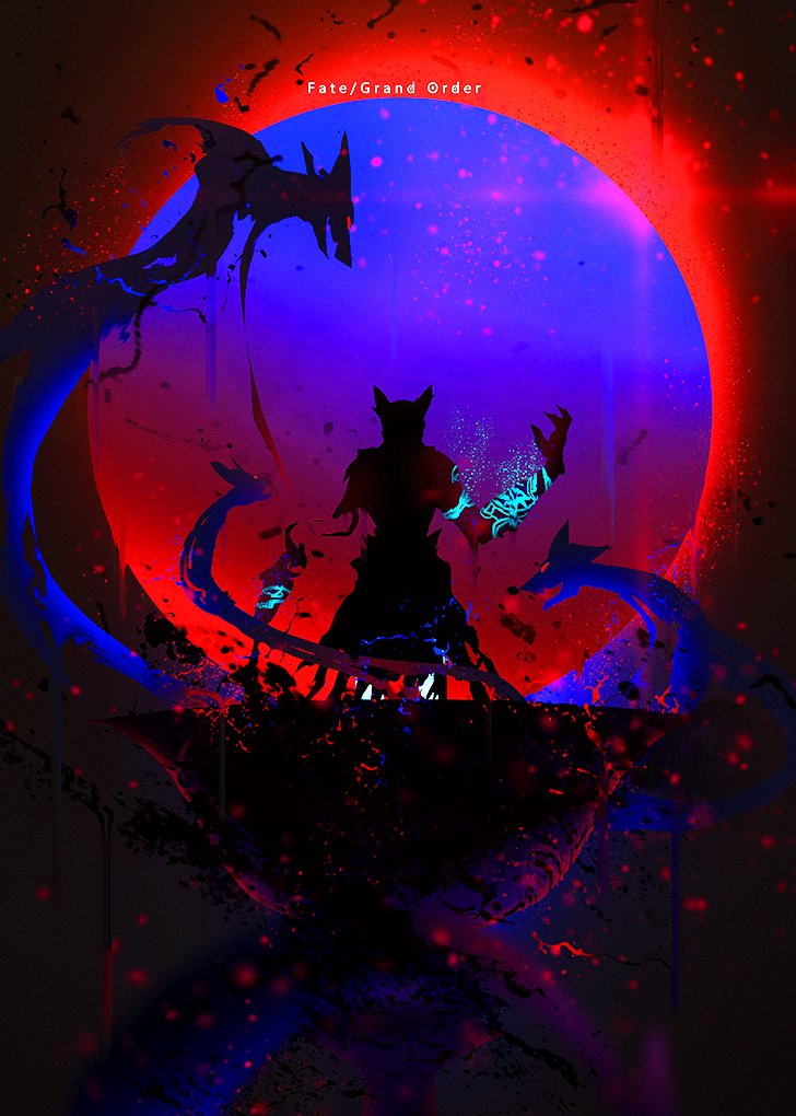 angra mainyu (fate and 2 more) drawn by otsumami_(bu-bu-heaven)