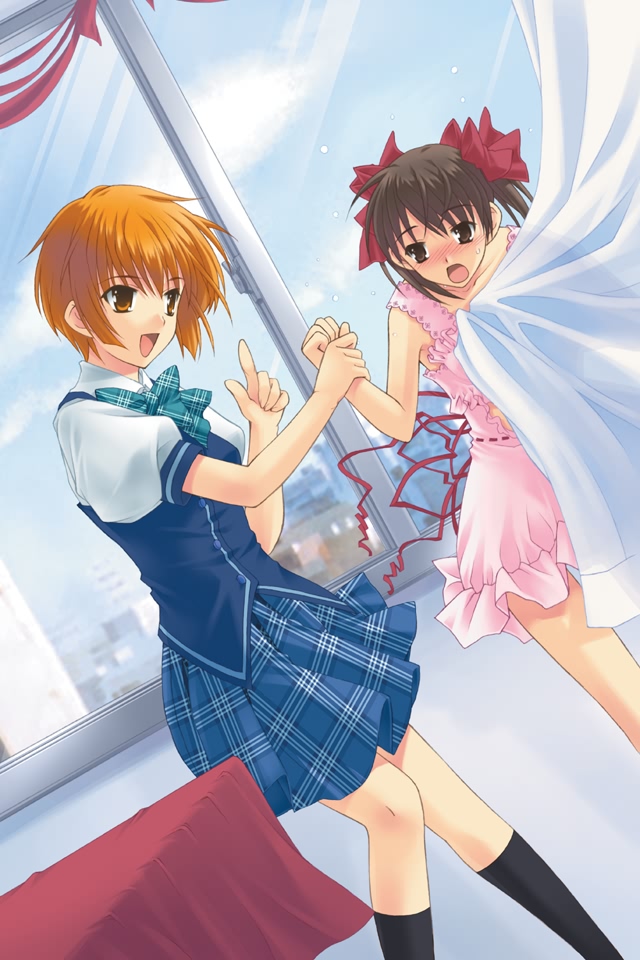 matsunaga sara and tanaka yubiseiakikana (ever 17)