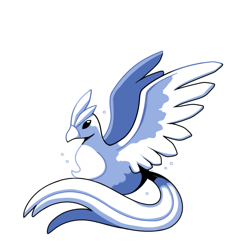 articuno (pokemon and 1 more) drawn by rumwik