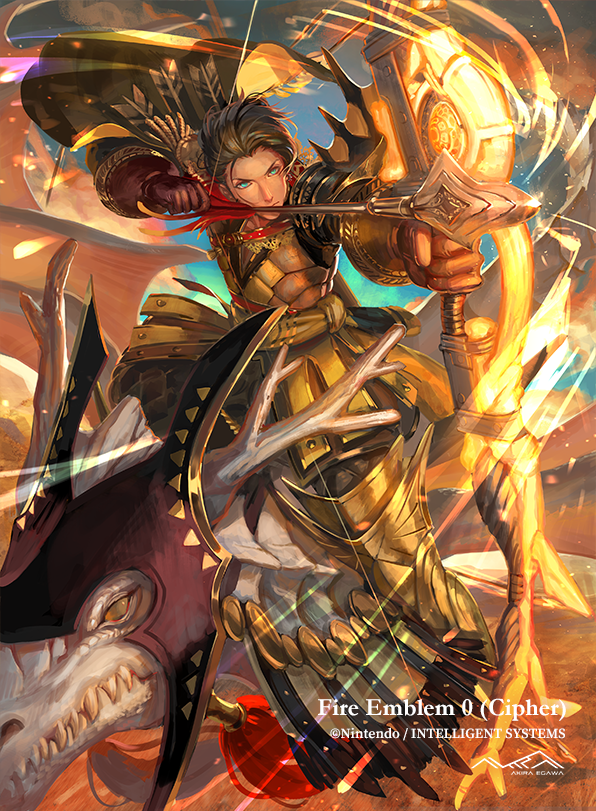 claude von riegan (fire emblem and 2 more) drawn by egawa_akira