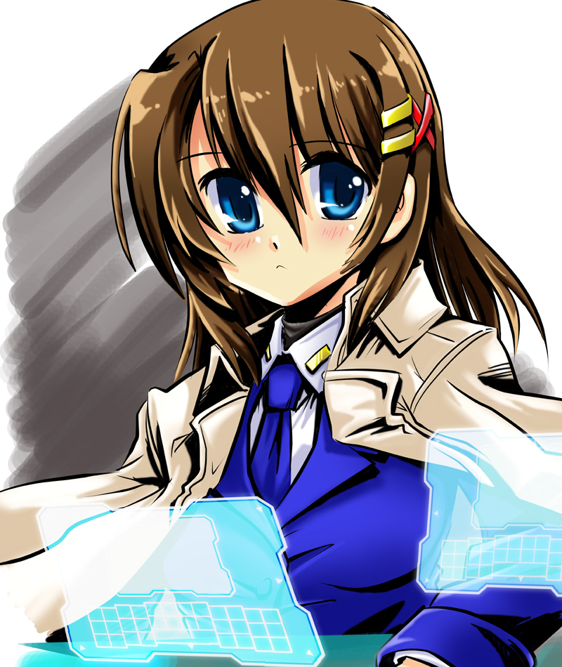 yagami hayate (lyrical nanoha and 1 more) drawn by san-pon