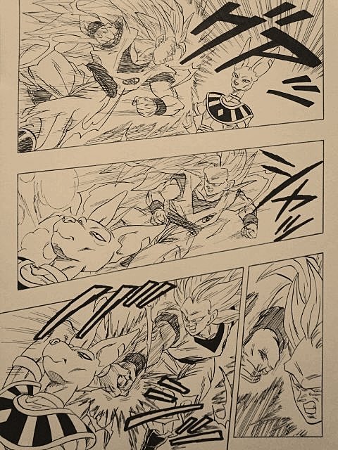 son goku and beerus (dragon ball and 2 more) drawn by lee_(dragon_garou)