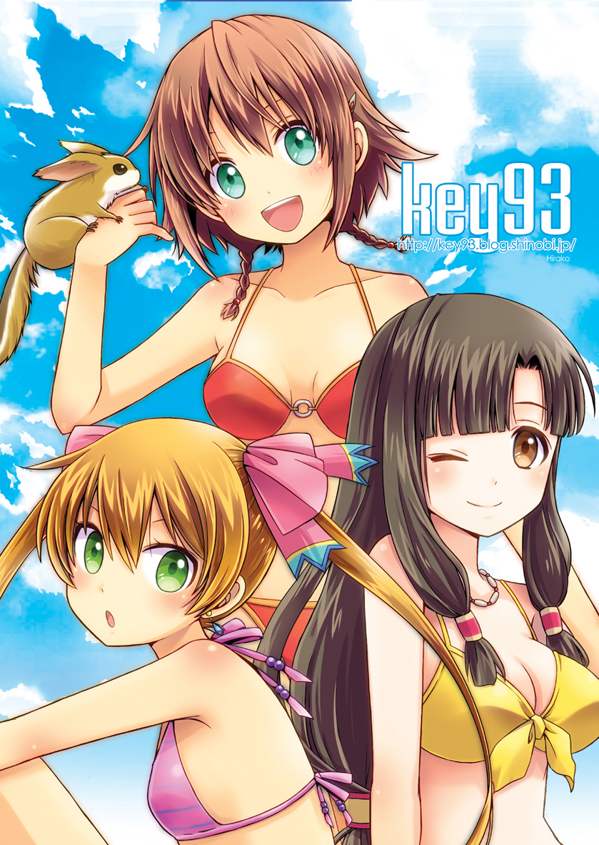 amy, saaya, melty, and grace (suisei no gargantia) drawn by hirako