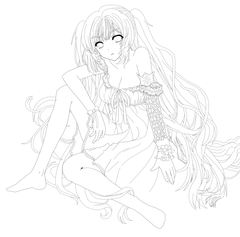 mizusawa misuzu (original) drawn by feather_and_mint_(artist)