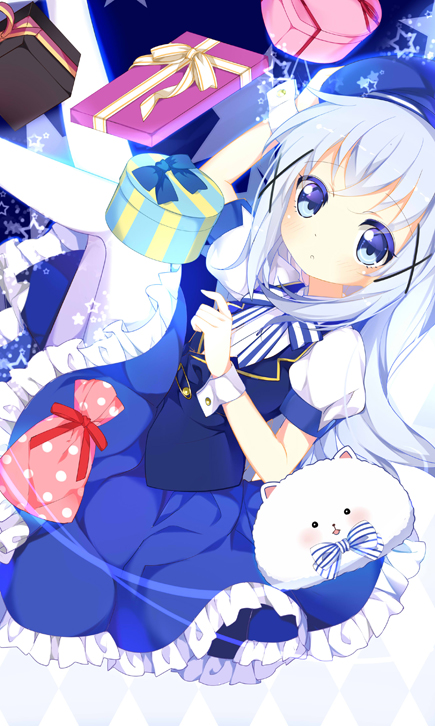 kafuu chino and tippy (gochuumon wa usagi desu ka?) drawn by kikistark