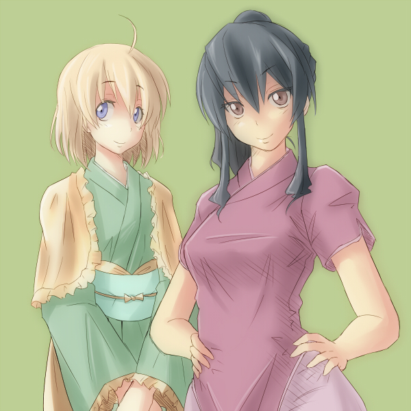 touhou and 1 more drawn by ao_usagi