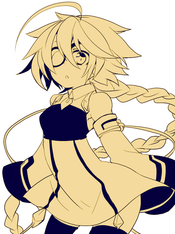 noel vermillion, nu-13, and cristina valenzuela (blazblue) drawn by kuro_yuzu
