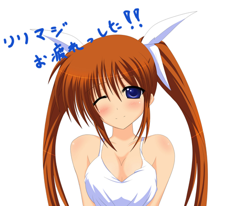 takamachi nanoha (lyrical nanoha and 1 more) drawn by kurono_yuzuko