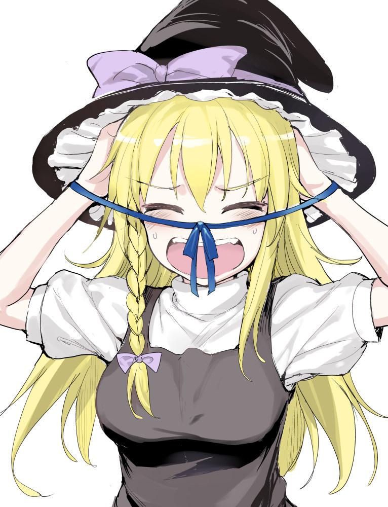kirisame marisa and uzuki (touhou and 1 more) drawn by mutsutake