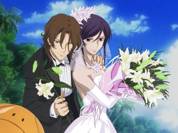 tieria erde and lockon stratos (gundam and 1 more) drawn by morishita_hiromitsu