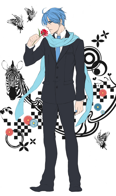 kaito (vocaloid and 1 more) drawn by ano_(sbee)