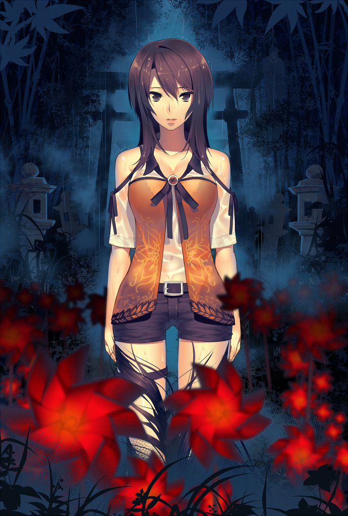 kozukata yuuri (fatal frame and 1 more) drawn by hullabaloo