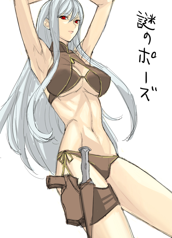 selvaria bles (senjou no valkyria and 1 more) drawn by tetsu_(kimuchi)