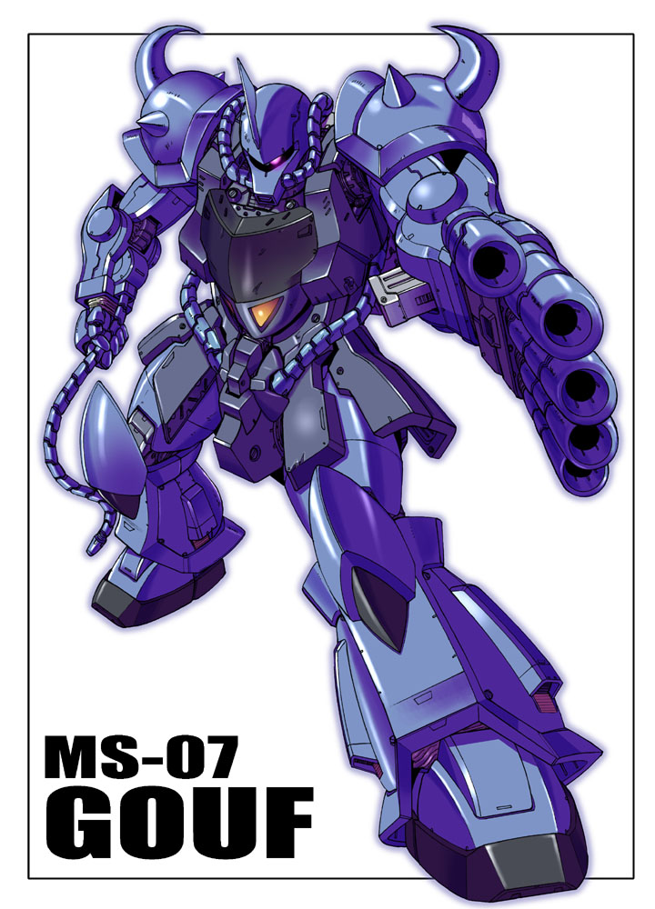 gouf (gundam and 1 more) drawn by s.shimizu