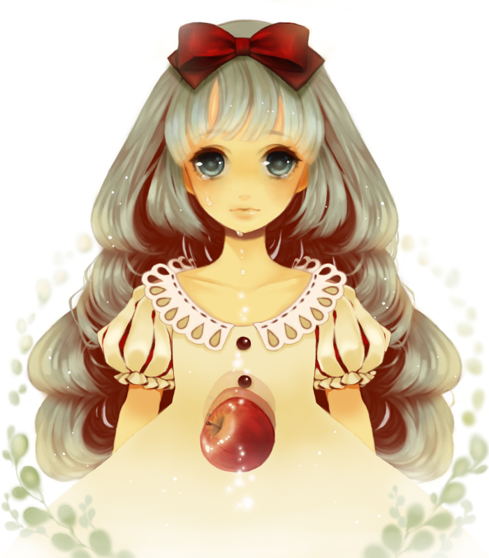 hatsune miku and snow white (original and 3 more) drawn by vanille
