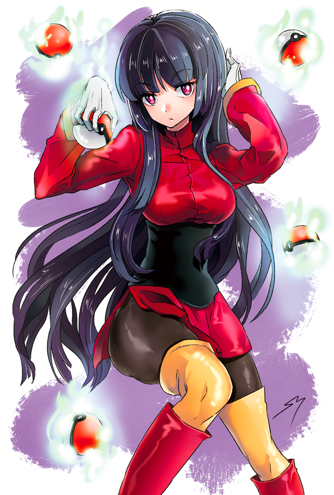 sabrina (pokemon and 1 more) drawn by sarusaru_naoto