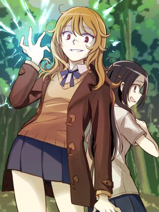 ozu kanon and ozu shion (coppelion) drawn by niina_ryou