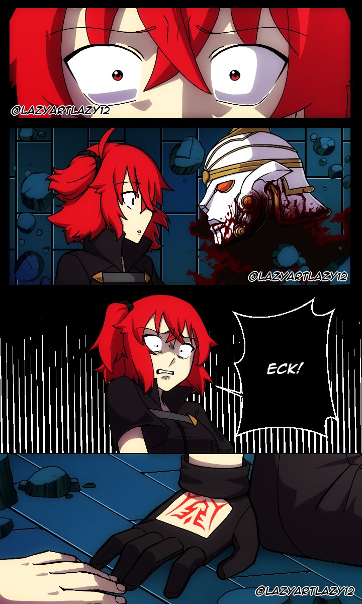 fujimaru ritsuka and olympian soilder (fate and 1 more) drawn by lazyartlazy12 and tyrnickleback