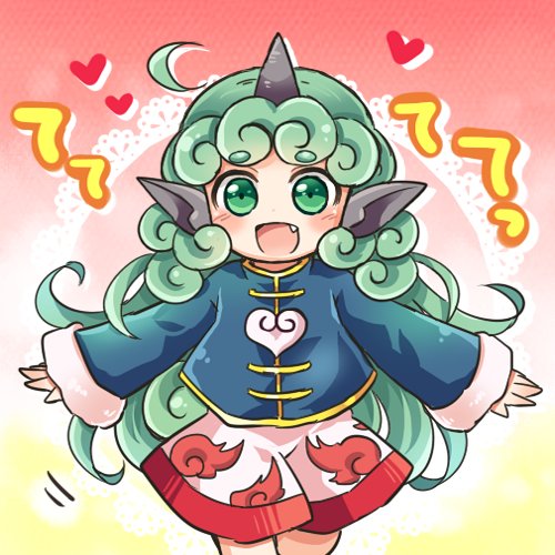 komano aunn (touhou and 1 more) drawn by pote_(ptkan)