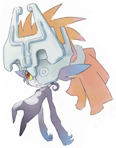 midna (the legend of zelda and 1 more) drawn by ponky
