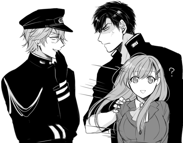 admiral, suzuya, admiral arisugawa, and admiral shinonome harutora (kantai collection) drawn by nagomi_(mokatitk)