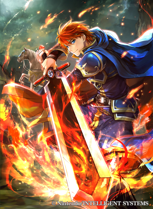 eliwood (fire emblem and 2 more) drawn by wada_sachiko