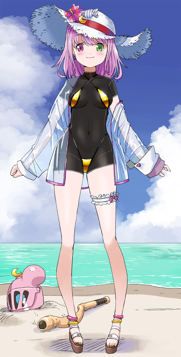 himemori luna and luknight (hololive) drawn by shio_no.9