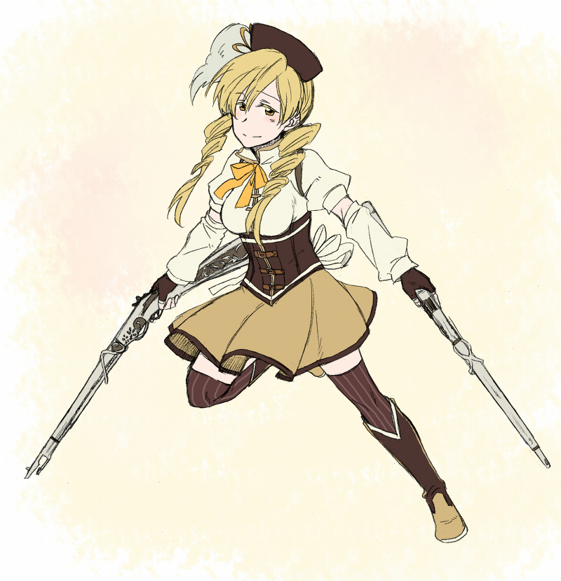 tomoe mami (mahou shoujo madoka magica) drawn by torinone