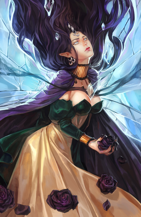 nehelenia (bishoujo senshi sailor moon and 1 more) drawn by noa_ikeda