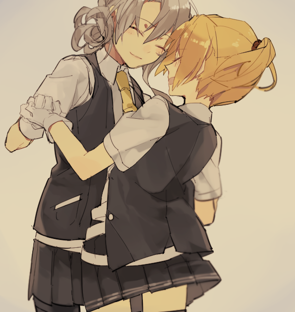 maikaze and nowaki (kantai collection) drawn by hita_(hitapita)
