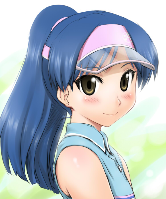 kisaragi chihaya (idolmaster and 2 more) drawn by zanzi