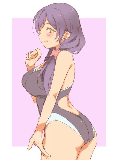 tojo nozomi (love live! and 1 more) drawn by duke_(inu_daimyou)