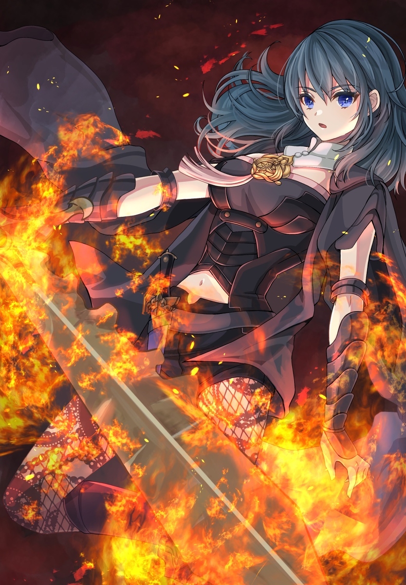 female byleth (fire emblem and 1 more) drawn by yoshiki1020
